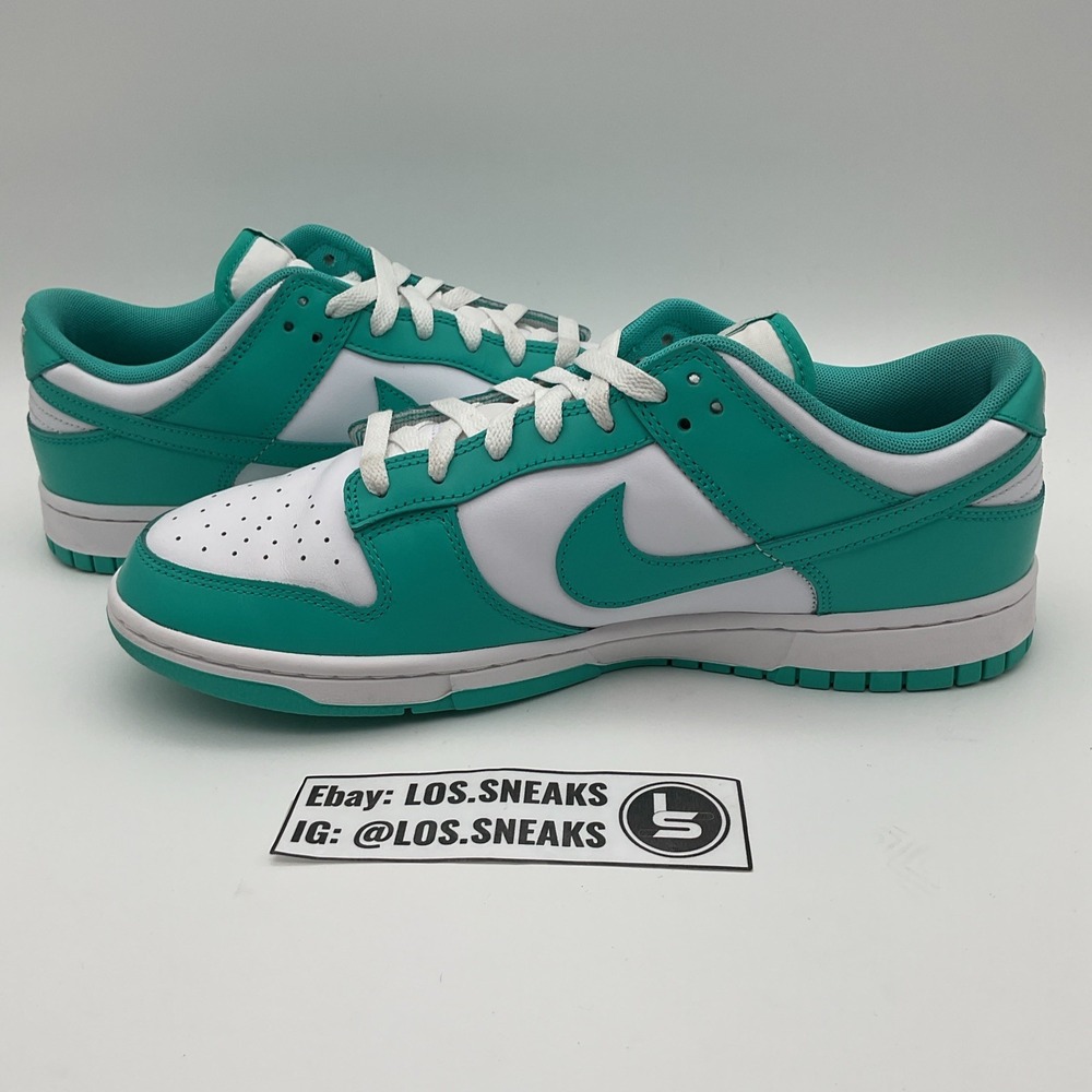 Size 10.5 - Nike Dunk Low Clear Jade (DV0833-101) - Picture 2 of 8
